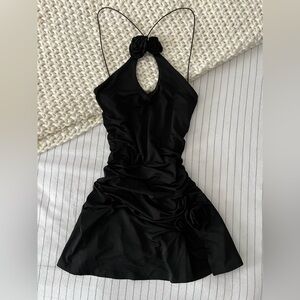 Oh Polly Mini Dress - Black - Size Small